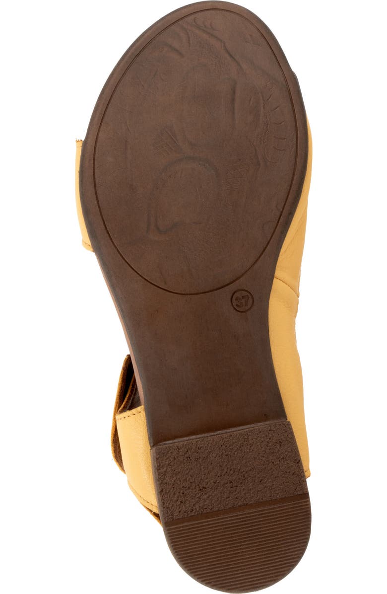Bueno Tessie Toe Loop Sandal, Alternate, color, Mustard