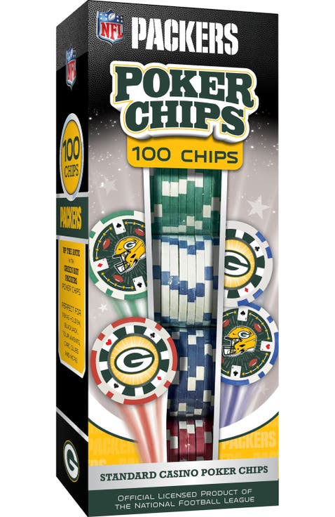 Green Bay Packers 100 Piece Poker Chips
