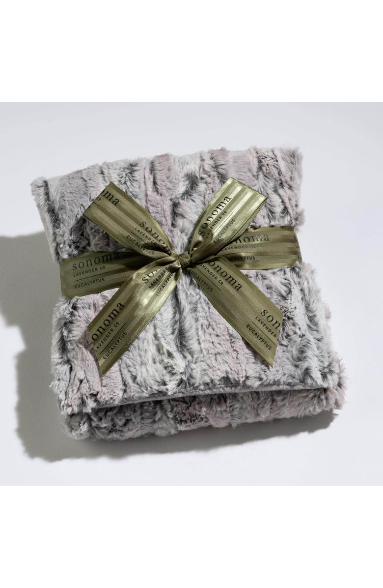 Sonoma Lavender Eucalyptus Heat Wrap, Alternate, color, Silver Fox
