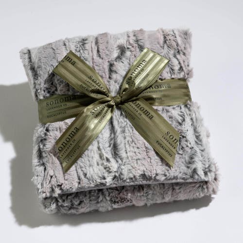 Sonoma Lavender Eucalyptus Heat Wrap In Silver Fox