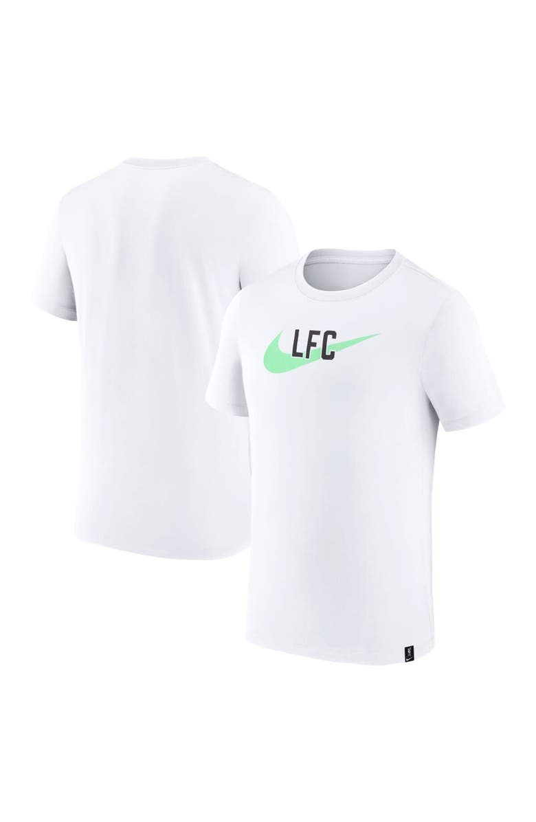 Nike Men's Nike White Liverpool Swoosh T-Shirt, Main, color,