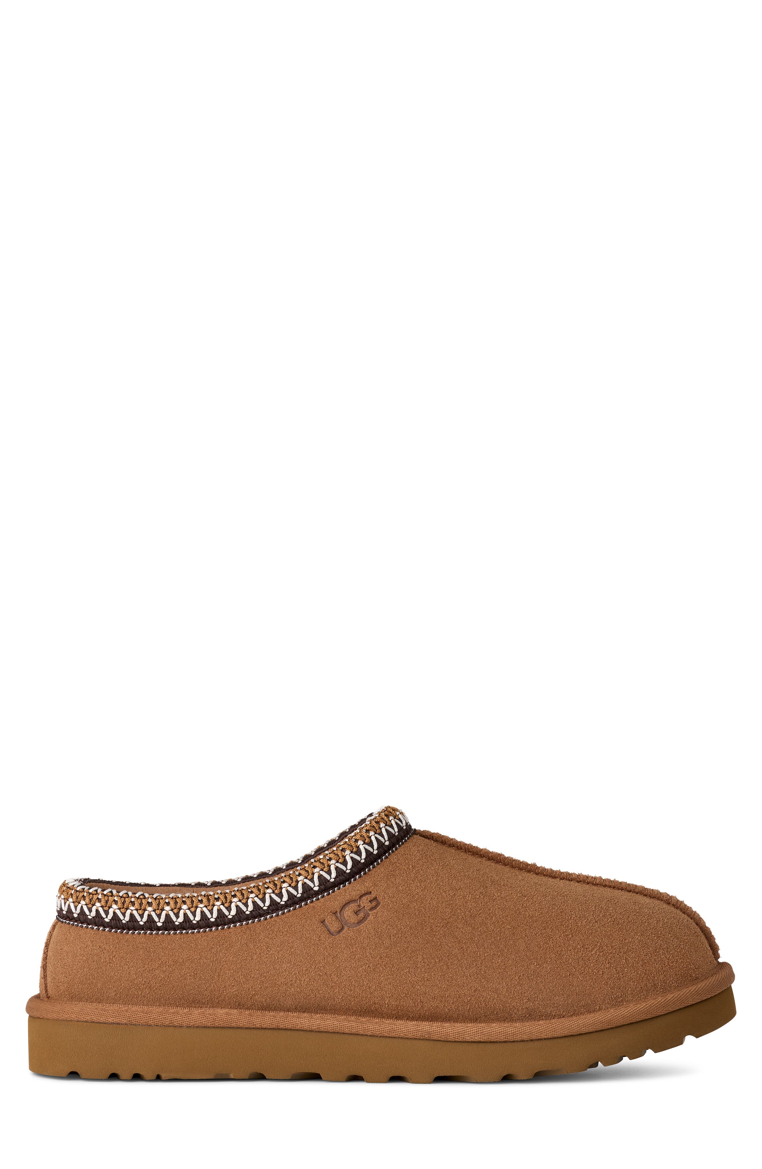 Tasman II Genuine Shearling Lined Slipper, Alternate, color, CHESTNUT
