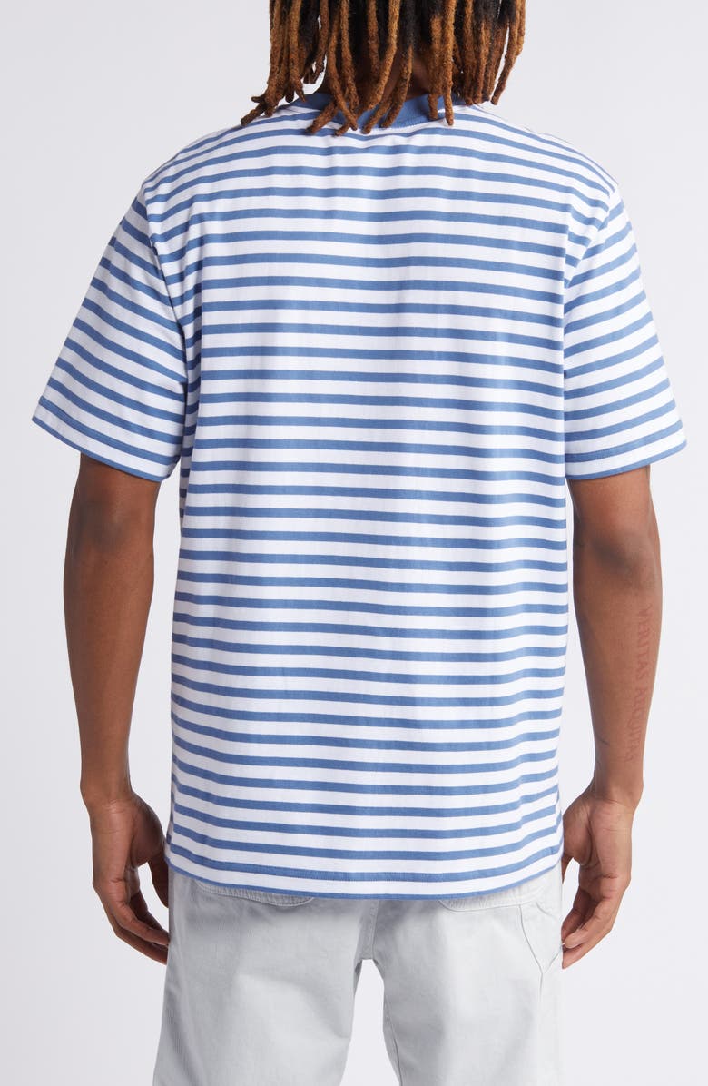Carhartt Work In Progress Seidler Stripe Logo Pocket T-Shirt, Alternate, color, 