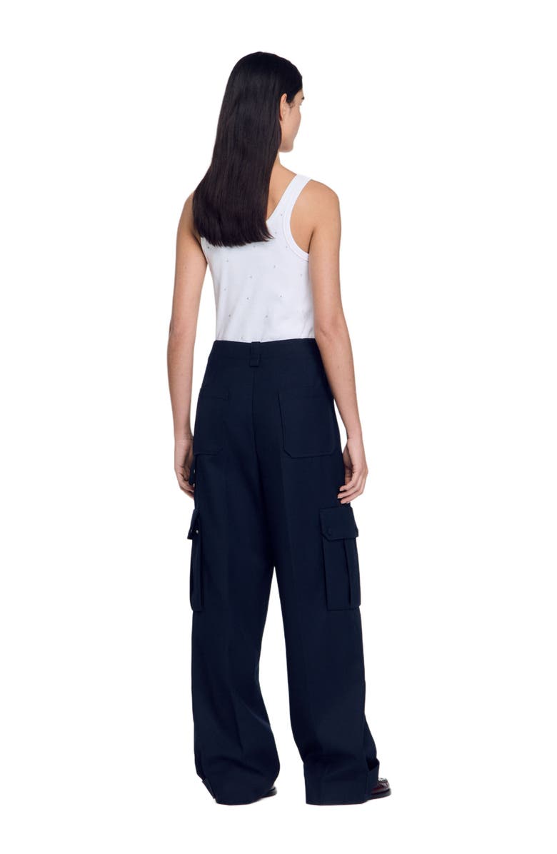 SANDRO Cargo trousers, Alternate, color, 