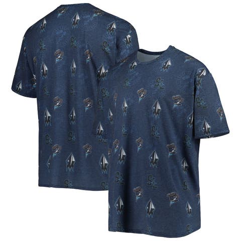 Men's Navy Sugar Land Space Cowboys Allover Print Crafted T-Shirt