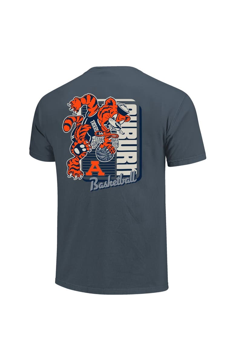 IMAGE ONE Men's Navy Auburn Tigers Comfort Colors Mascot Dunk T-Shirt, Alternate, color, 