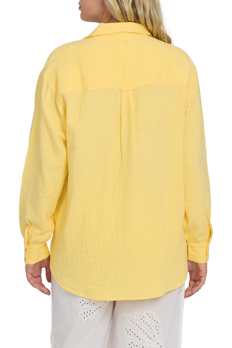 Wanderer Solid Cotton Shirt, Alternate, color, SUNDRESS