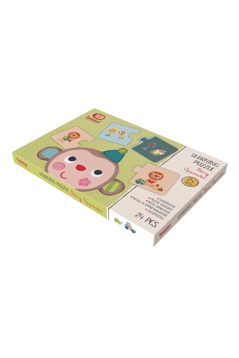 Match Numbers & Opposites Learning Puzzle Set, Alternate, color, Multi