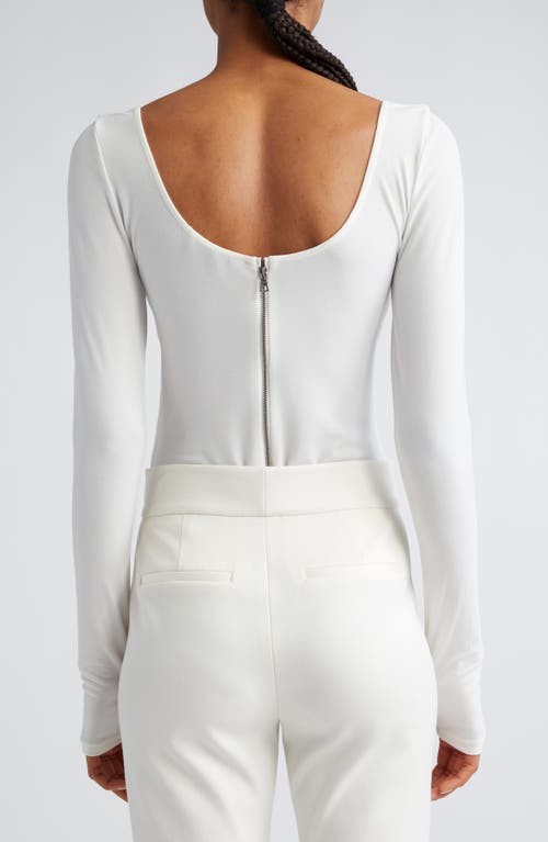 Alice And Olivia Alice + Olivia Kalena Bodysuit In White