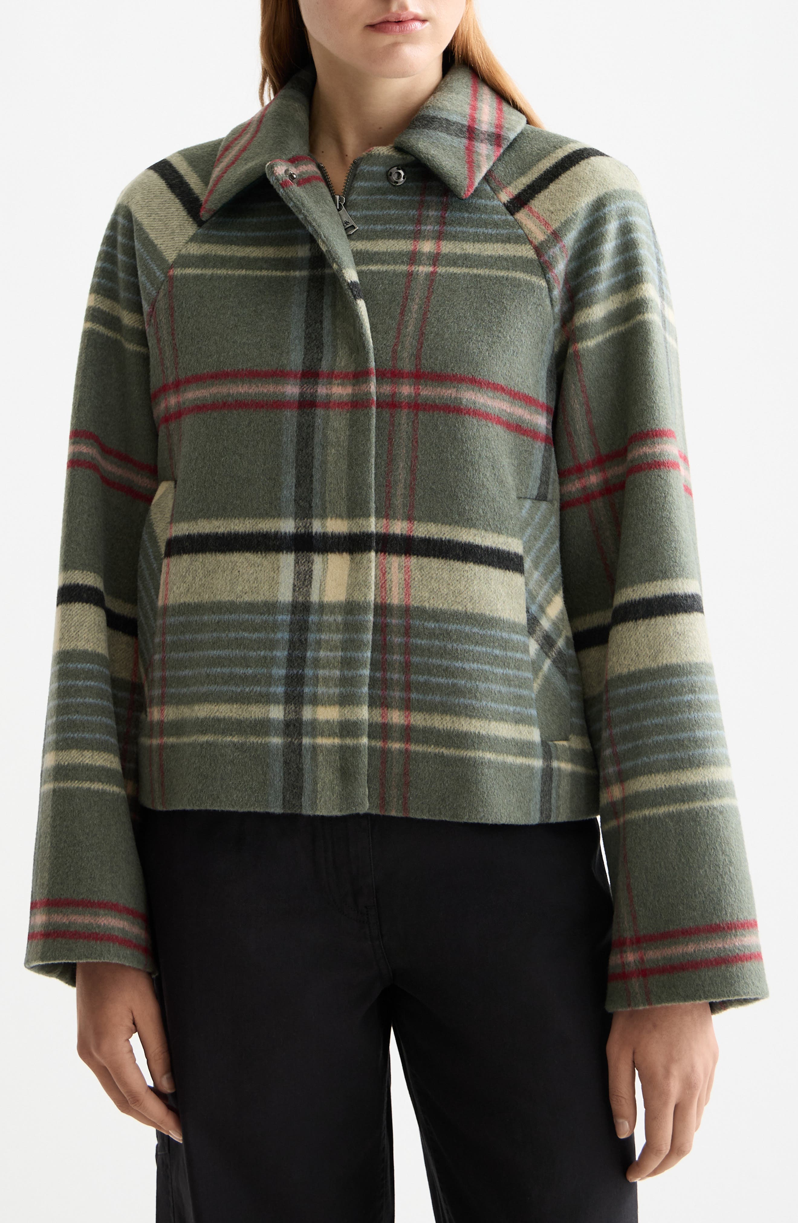 Boxy Shirt Jacket