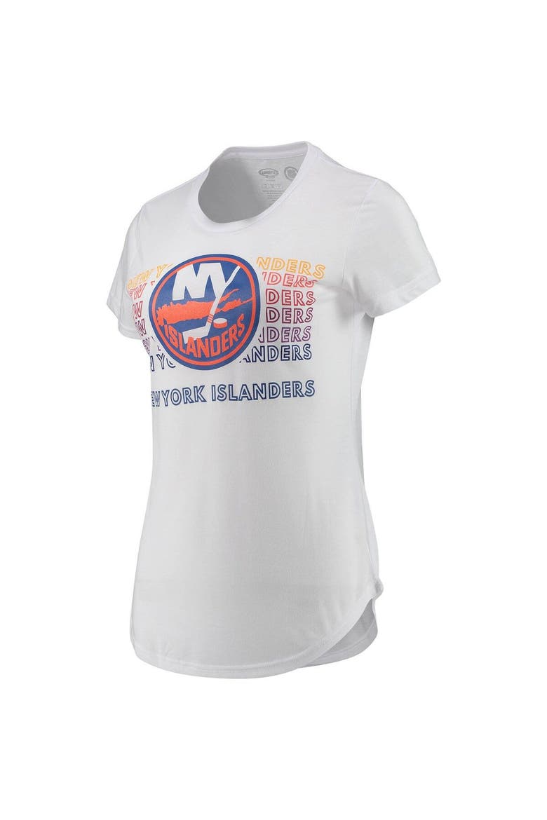 Women's Concepts Sport White/Charcoal New York Islanders Sonata T-Shirt & Leggings Set, Alternate, color, White