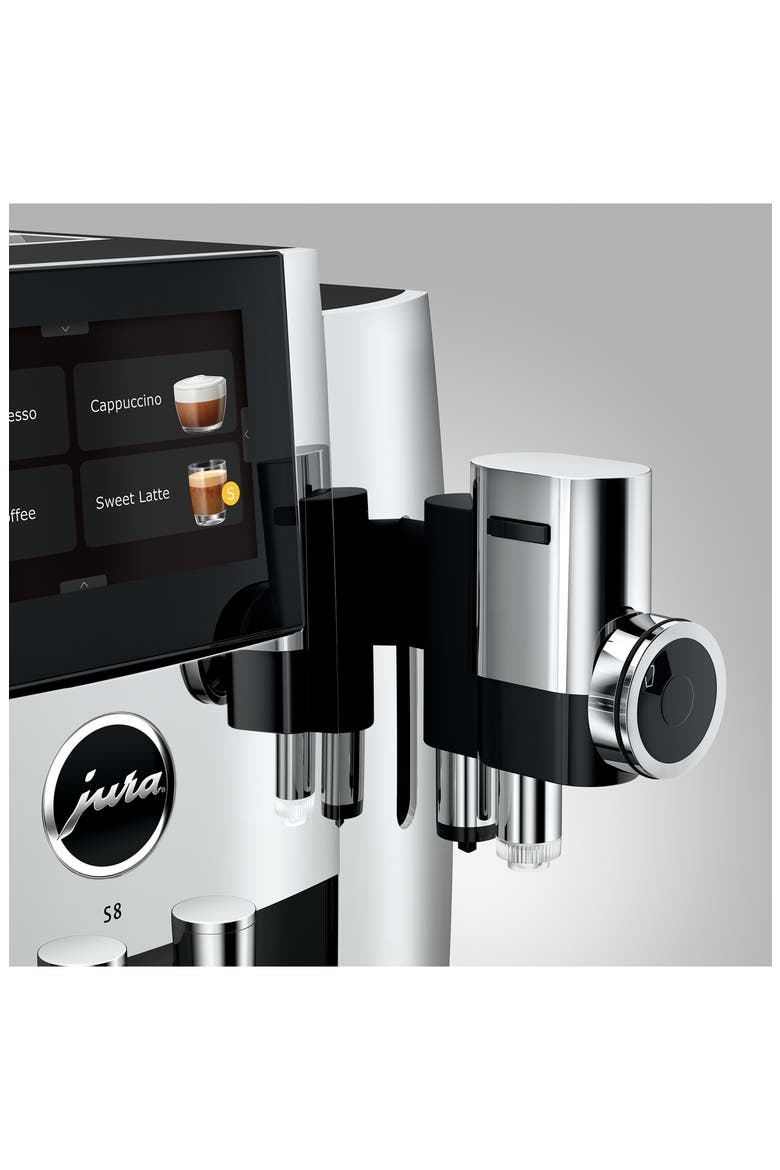 S8 Chrome Automatic Espresso Machine, Alternate, color, CHROME