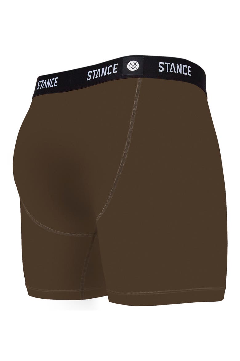 Solid Boxer Briefs, Alternate, color, BROWN