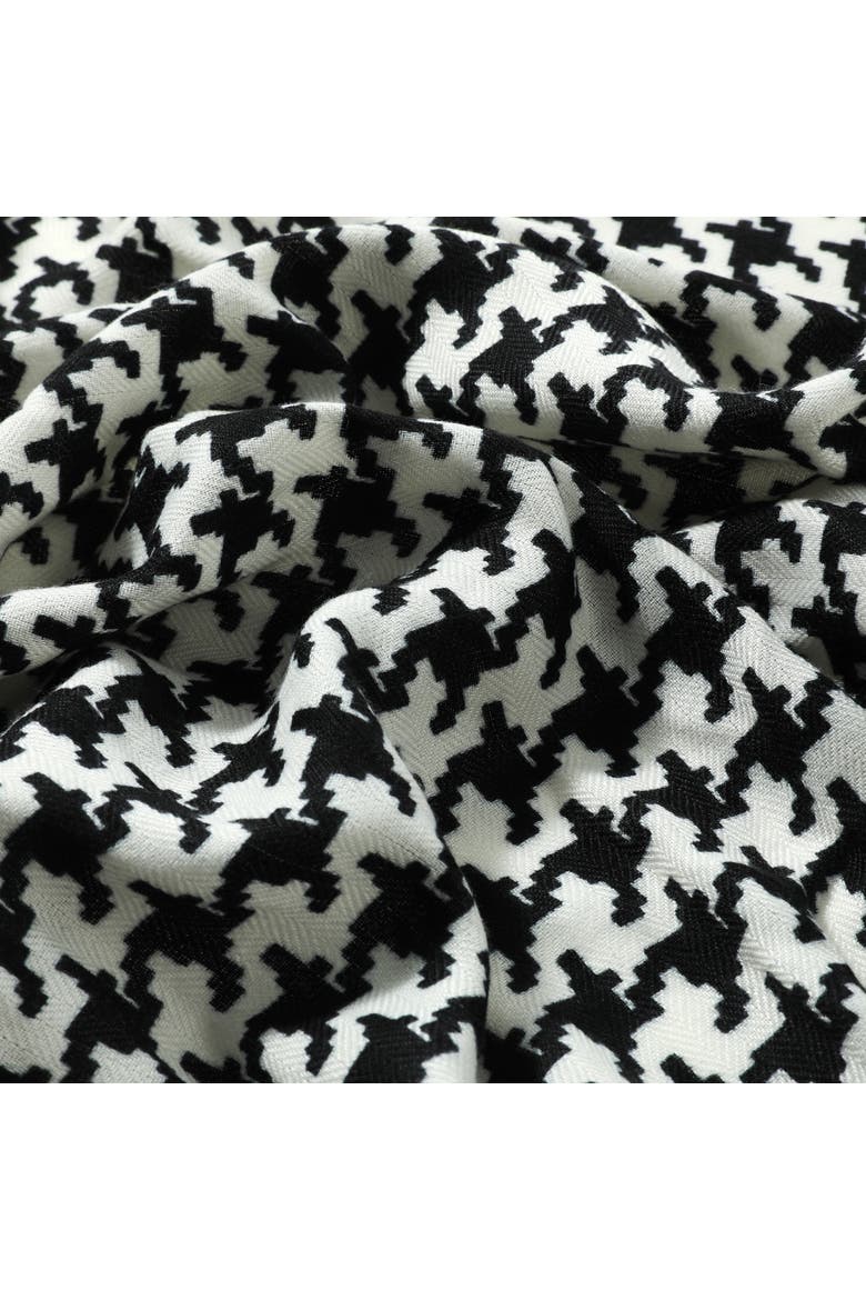 The Hollis Scarf, Alternate, color, Black/White