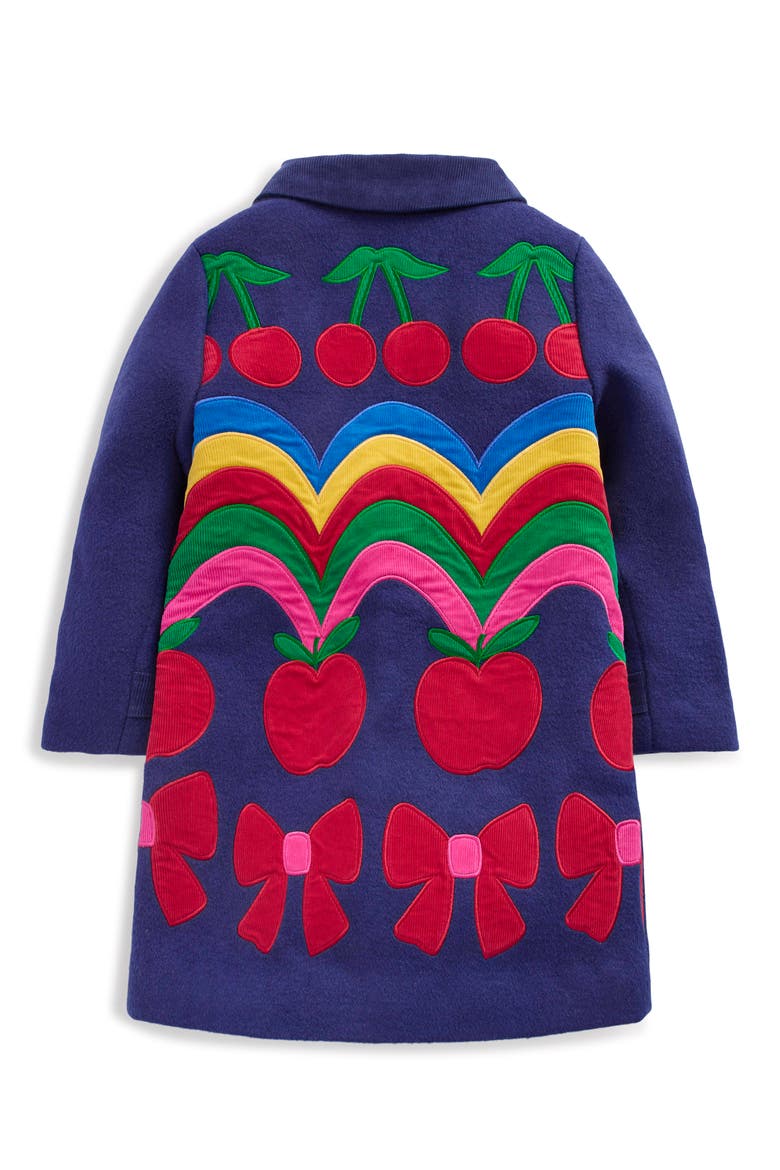 Kids' Wow Smart Coat, Alternate, color, STARBOARD BLUE CHERRY RAINBOW