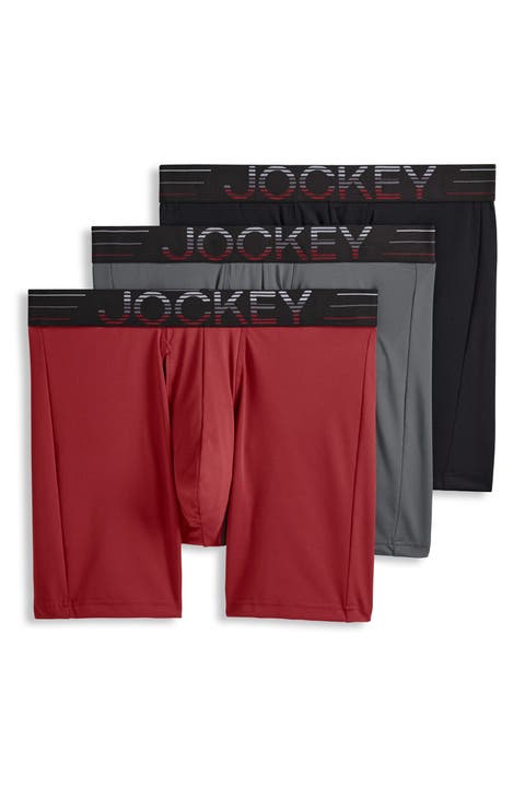 Men's EverActive Zero Chafe 6" Microfiber Boxer Brief - 3 Pack