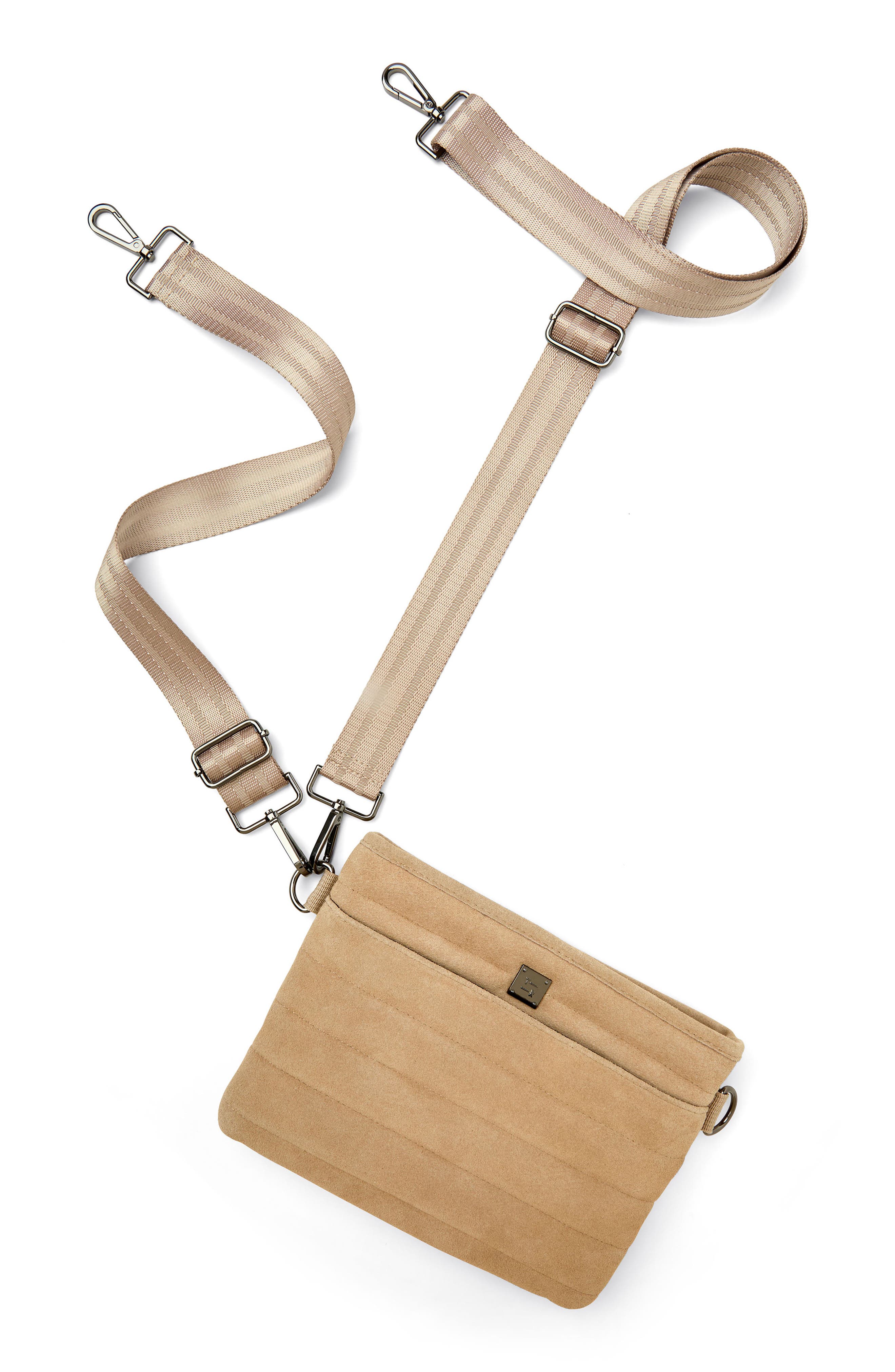 Bum 2.0 Suede Crossbody Bag, Alternate, color, STONE SUEDE