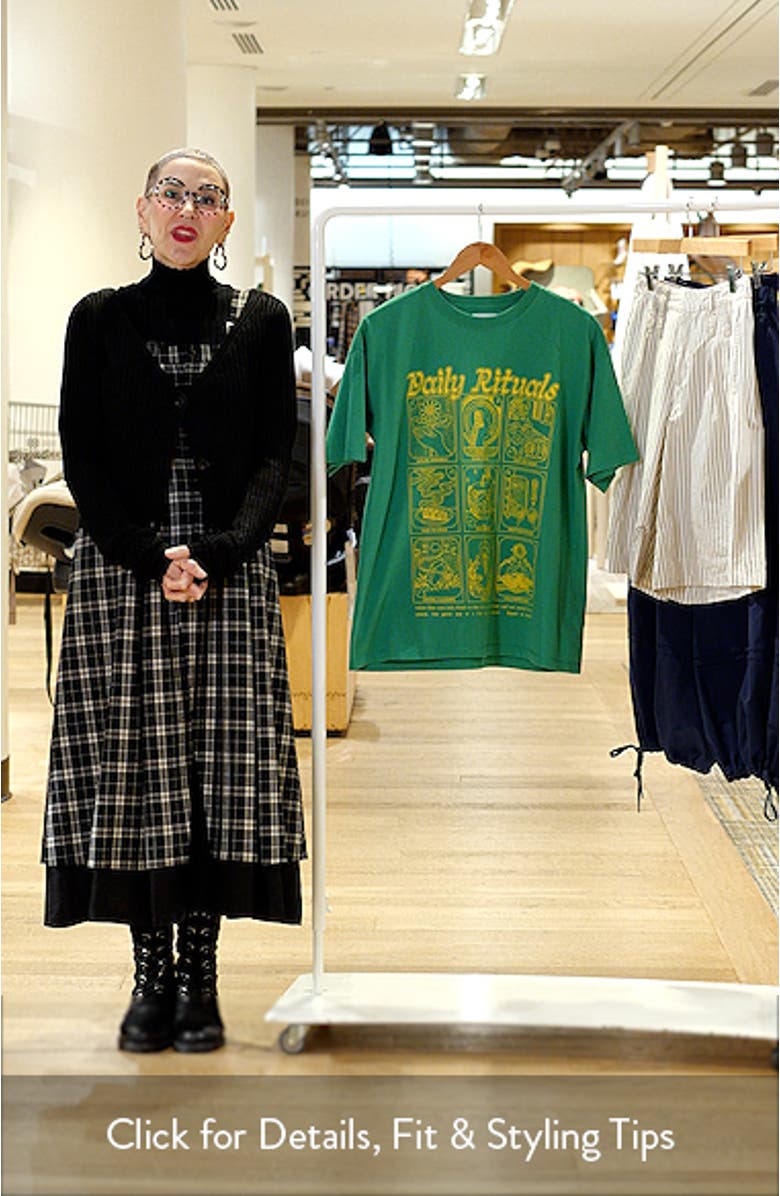 Daily Rituals Organic Cotton Graphic T-Shirt, sales video thumbnail