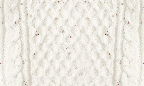 Rylee + Cru Cable Knit Sweater In White