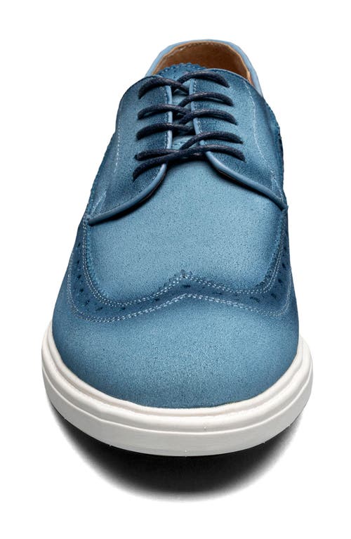 Stacy Adams Trudell Wingtip Oxford In Light Blue