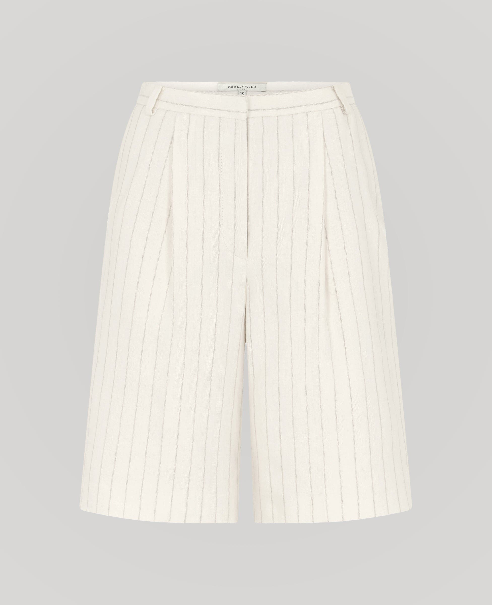 selected Taupe Pin Stripe