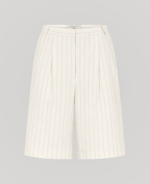 Corine Pinstripe Tailored Shorts