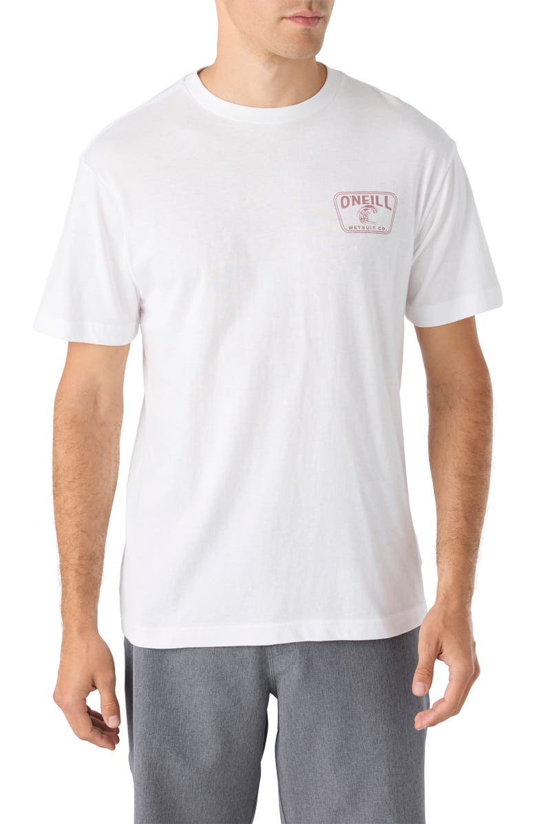 O'Neill Clean Surf Cotton Graphic T-Shirt, Main, color, 