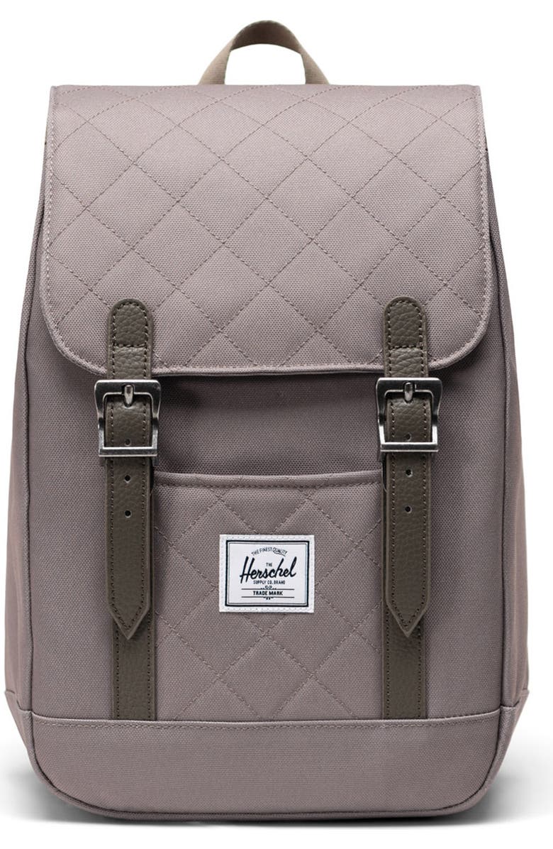 Herschel Supply Co. Retreat Recycled Polyester Mini Backpack, Main, color,