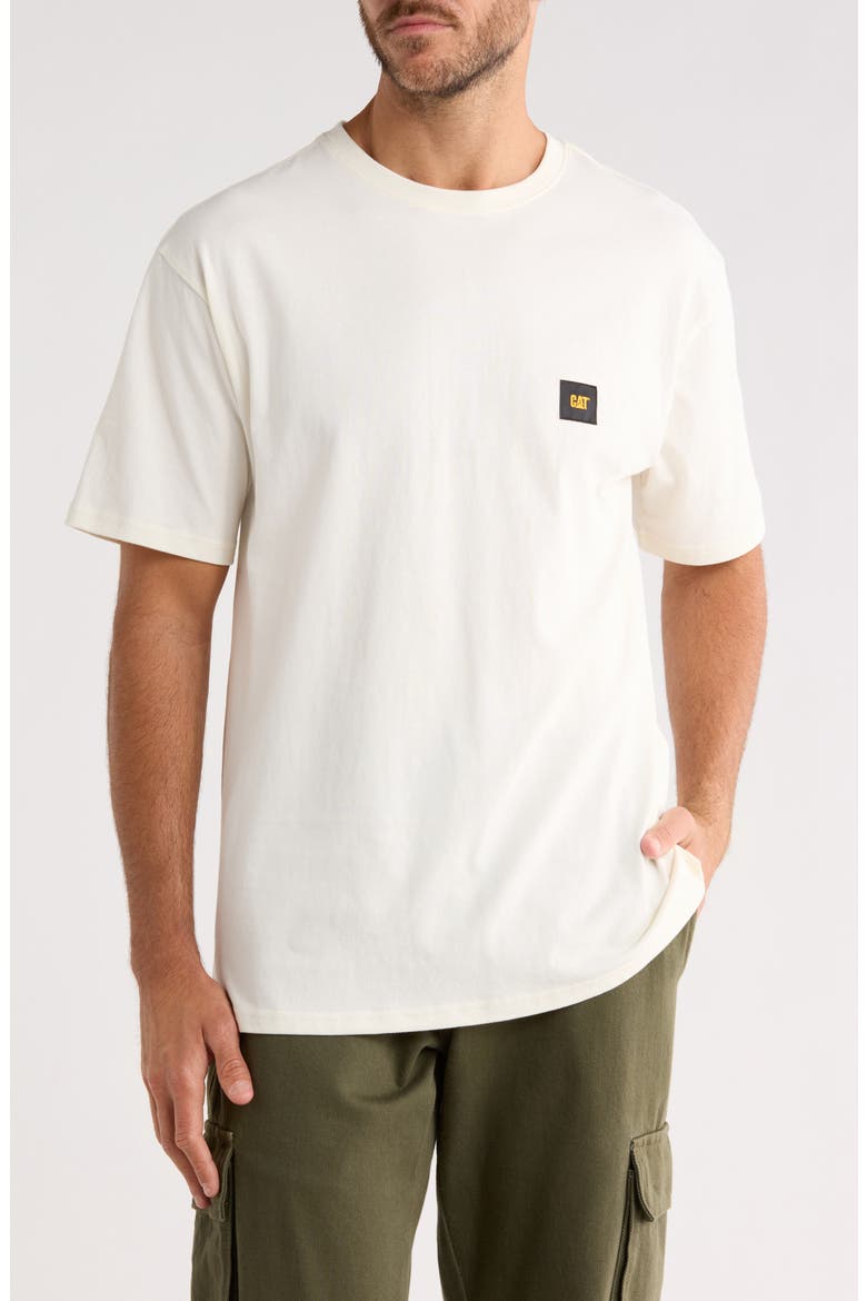 Washed Heavyweight T-Shirt, Main, color, CANNOLI CREAM