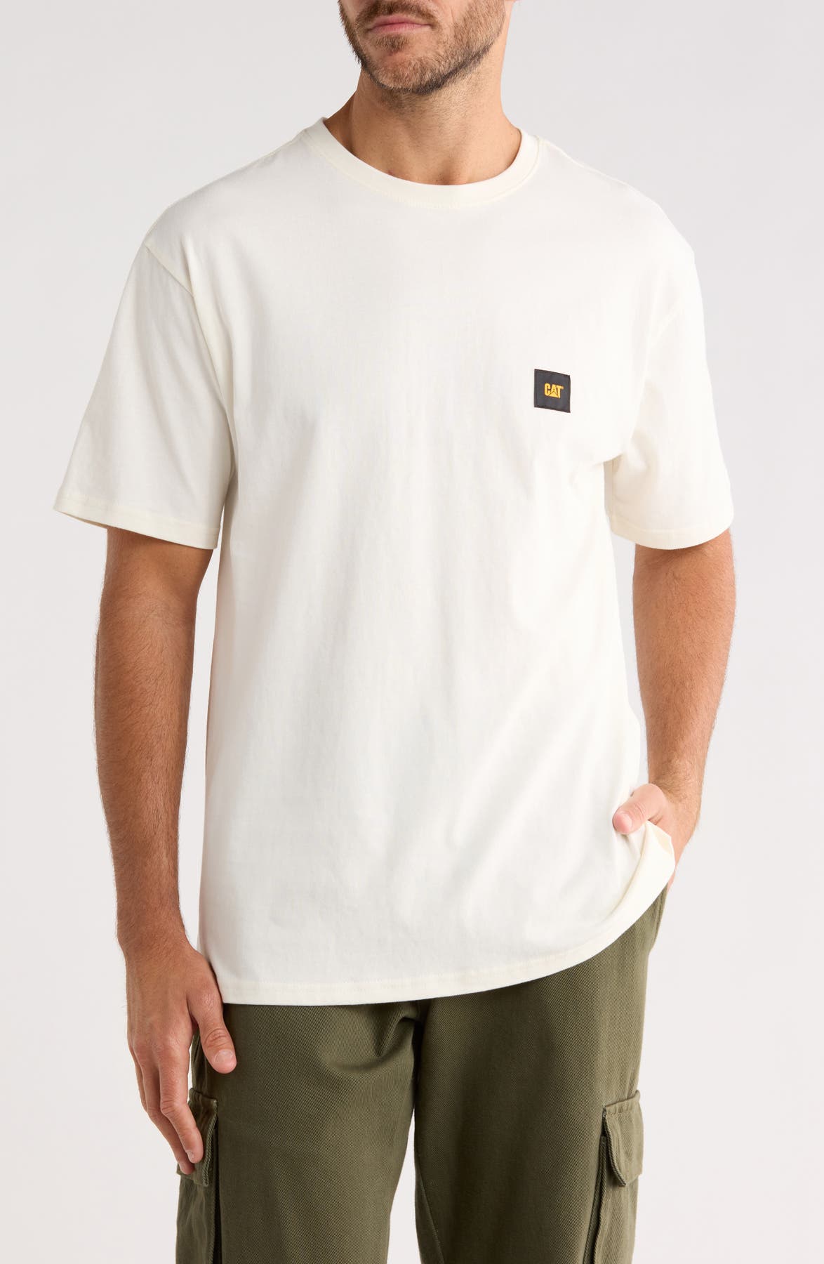 Cat Wwr Washed Heavyweight T-Shirt