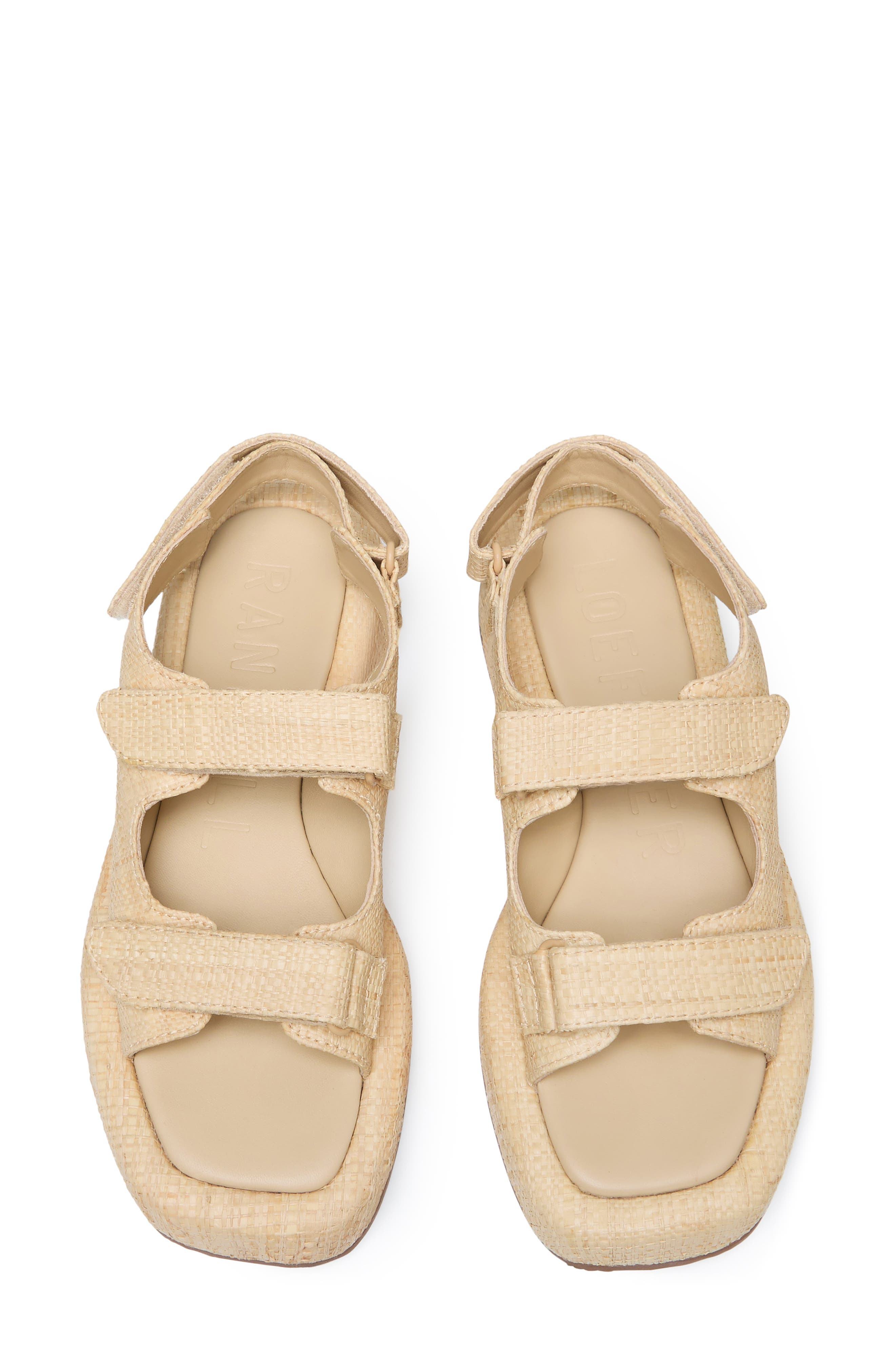 Blaise Platform Sandal, Alternate, color, NATURAL