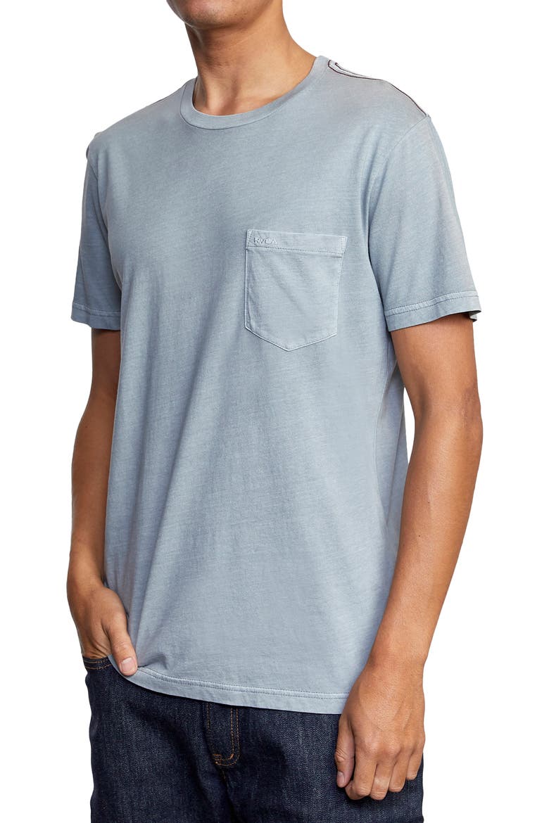Pocket T-Shirt, Alternate, color, MONUMENT