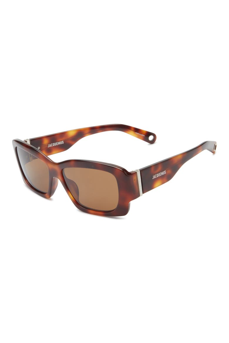 Cruise Square Sunglasses, Alternate, color, SILVER/ BROWN