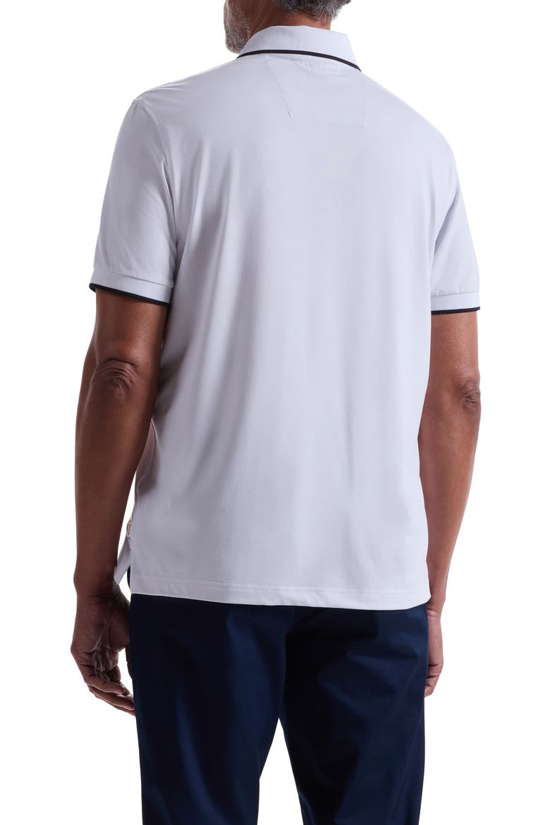 Three-Button Performance Polo, Alternate, color, WHITE