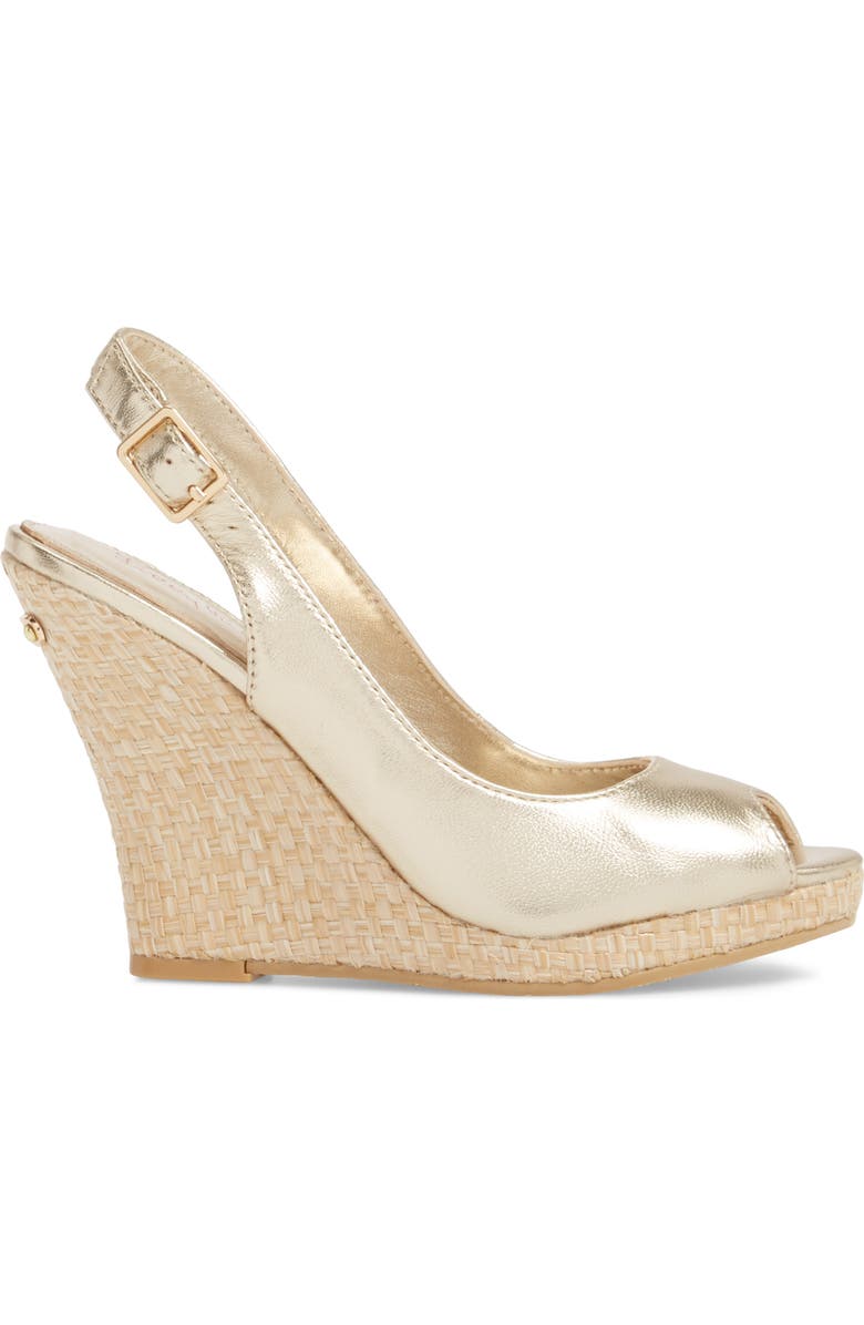 Lilly Pulitzer<sup>®</sup> Kristin Slingback Wedge Sandal, Alternate, color,