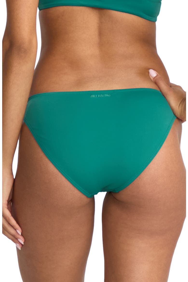 Sol Searcher Lowrider Bikini Bottoms, Alternate, color, EVERGREEN