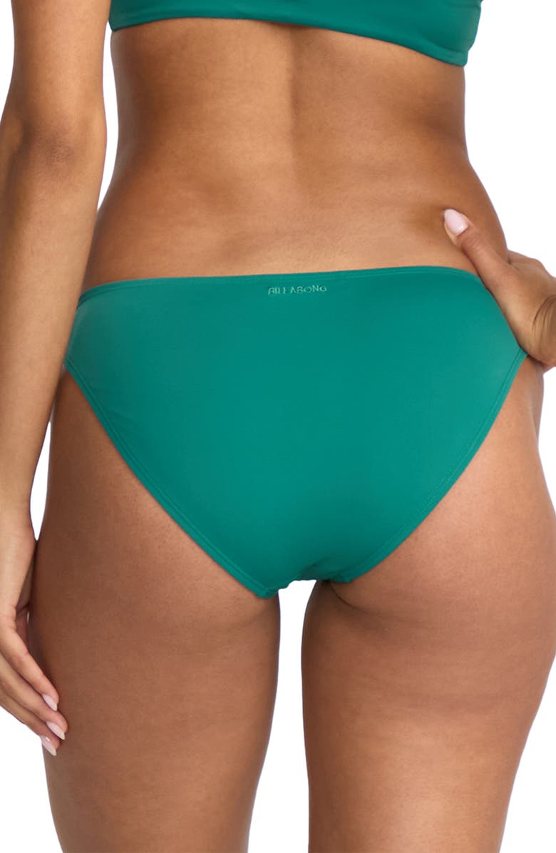 Billabong Sol Searcher Lowrider Bikini Bottoms, Alternate, color, Evergreen