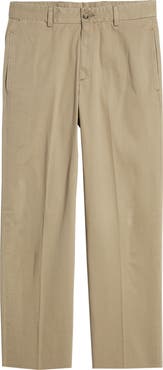 Berle Charleston Khakis Flat Front Chino Pants