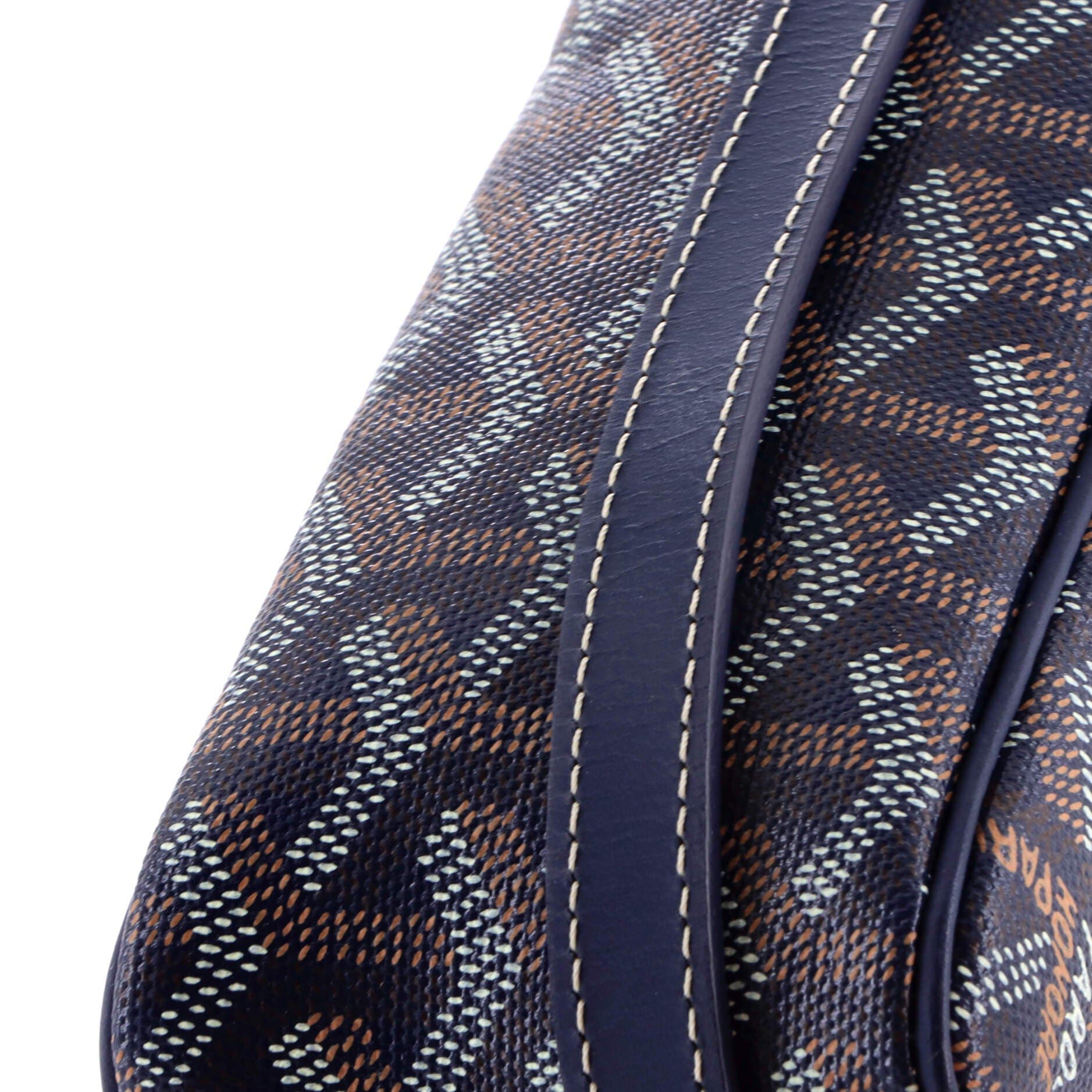 Pre-Owned Goyard Cap Vert Bag Coated Canvas, Alternate, color, Blue