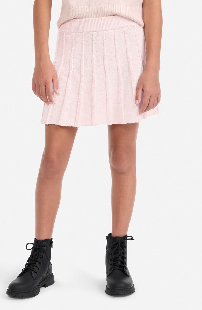 abercrombie kids Kids' Pleated Sweater Skirt, Alternate, color, Aeomauve C