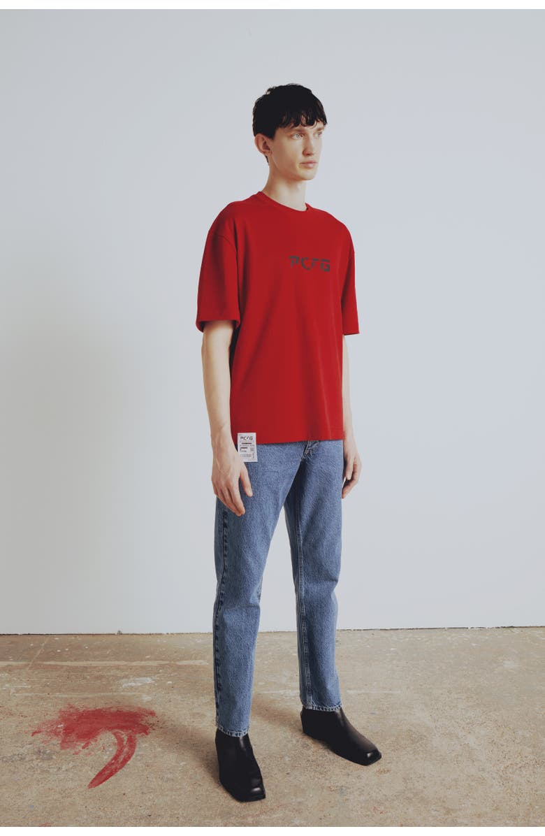 PCFG Your *Itch Acid Wash Denim Pant, Main, color, Blue