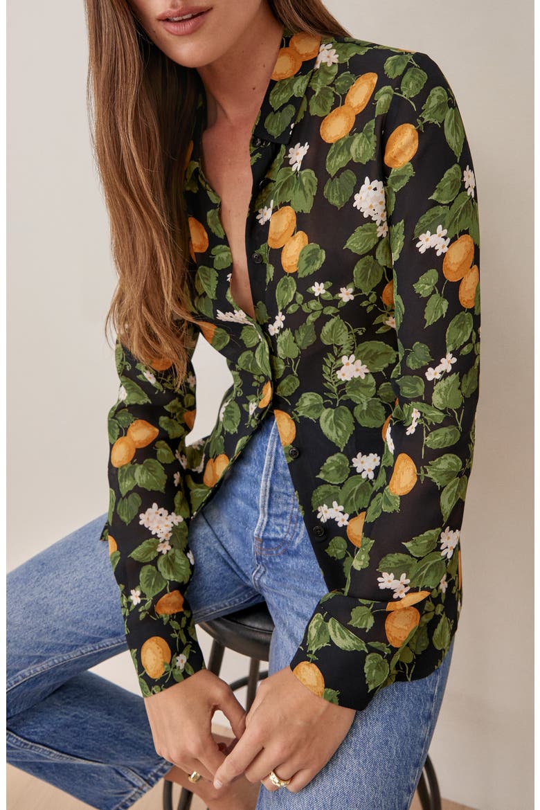 Violet Blouse, Alternate, color, CLEMENTINE