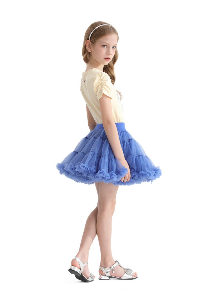 Mimi Tutu Unicorn T-Shirt, Alternate, color, Yellow