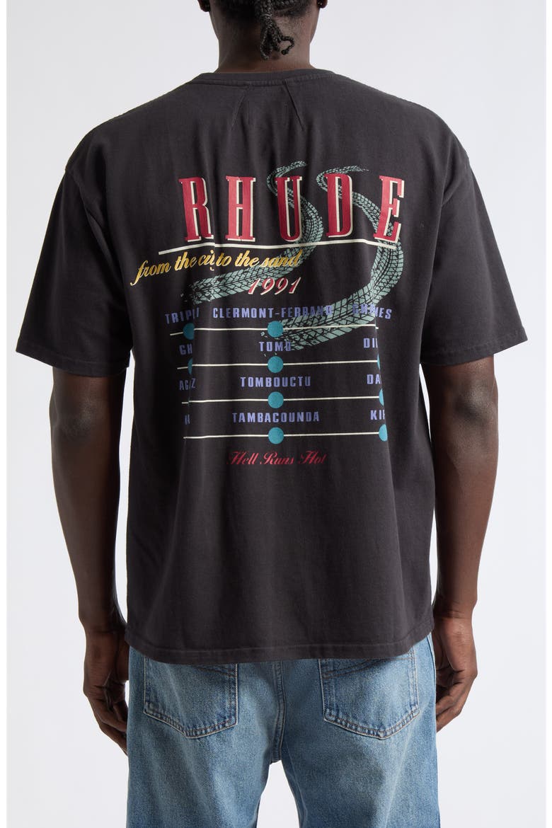 The Desert Decides Graphic T-Shirt, Alternate, color, VINTAGE BLACK/ RED/ MULTI