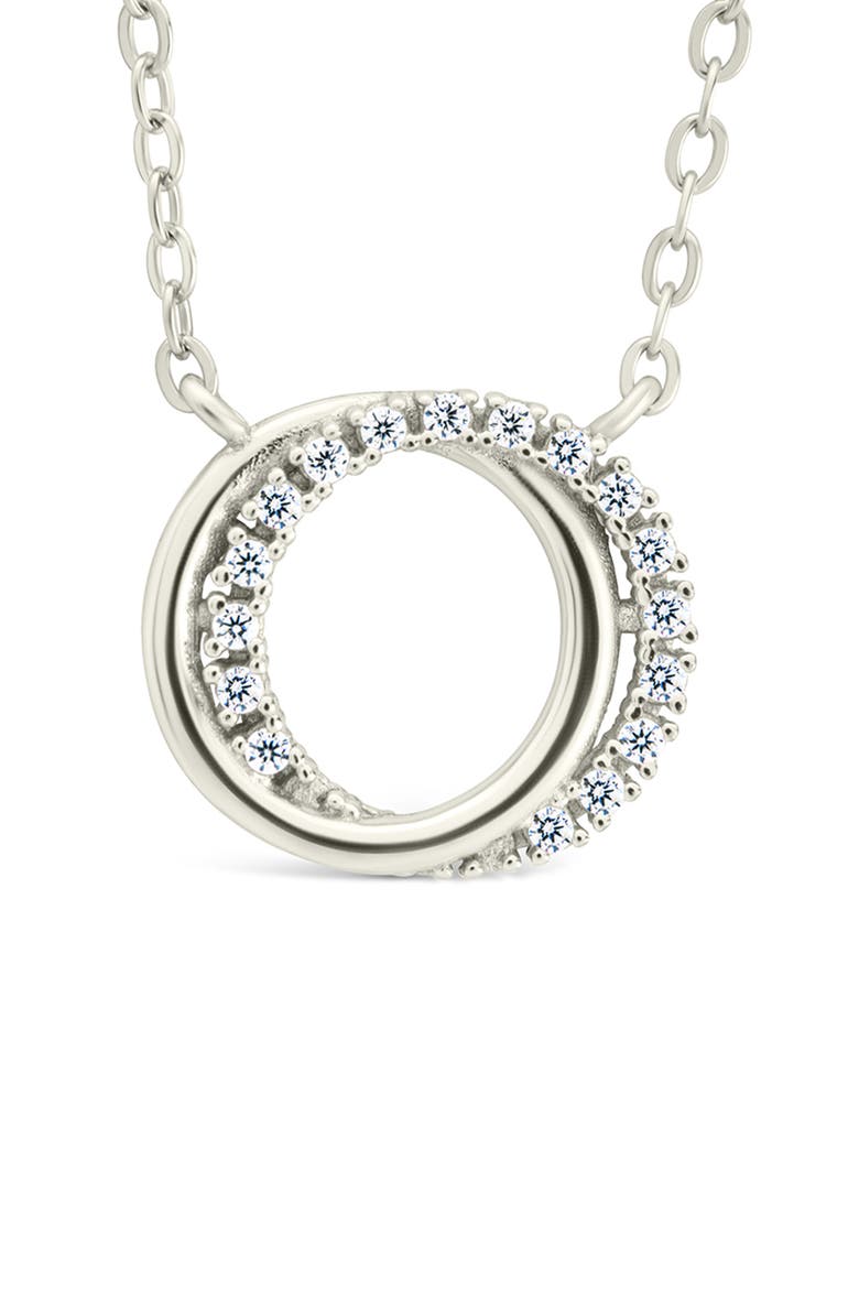 Interlocking Cubic Zirconia Pendant Necklace video