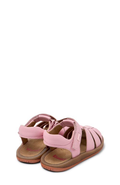 Camper Bicho Fisherman Sandal In Medium Pink