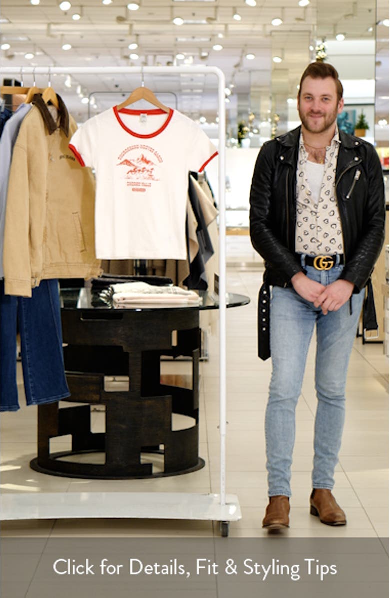 Ranger Cotton Graphic Baby Tee, sales video thumbnail