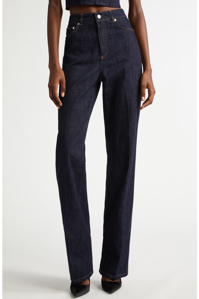 Denim Straight Leg Jeans, Main, color, S9001 VARIANTE ABBINATA