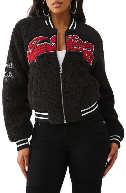 Varsity Chenille Bomber Jacket