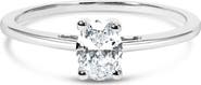 Haus of Brilliance 14K White Gold 1/2 Cttw Lab Grown Diamond Engagement Ring